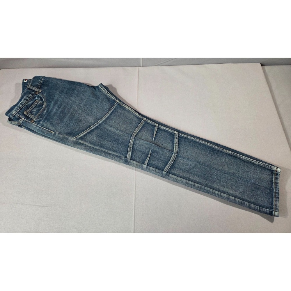 Kaalu Jeans Mens 34x31 Dark Denim Ripstop Thick Seams Pants Y2K Streetwear